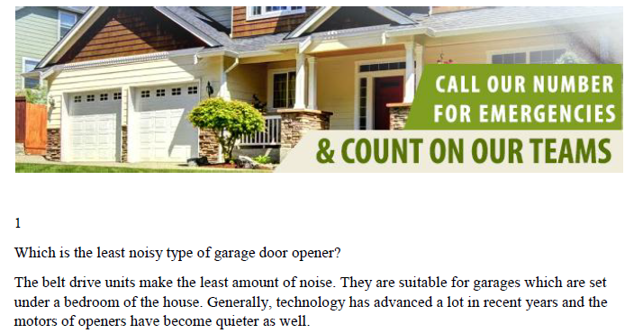 Garage Door Repair FAQ - Garage Door Repair Weymouth
